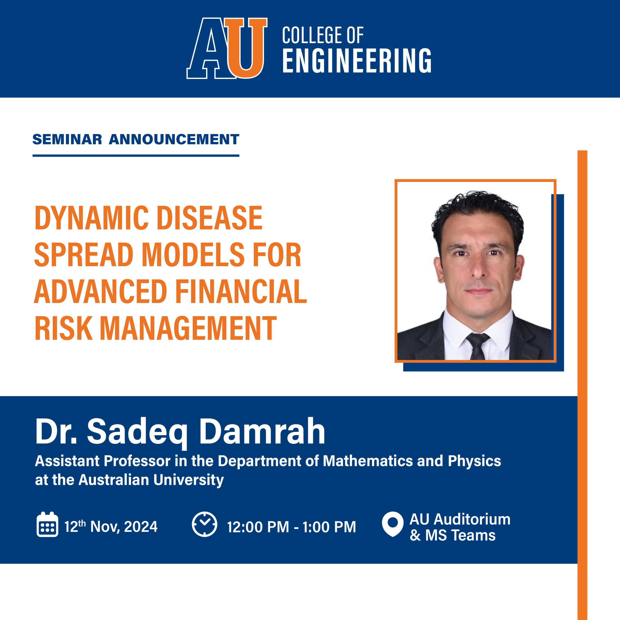 Dynamic Disease Spread Models For Advanced Financial Risk Management